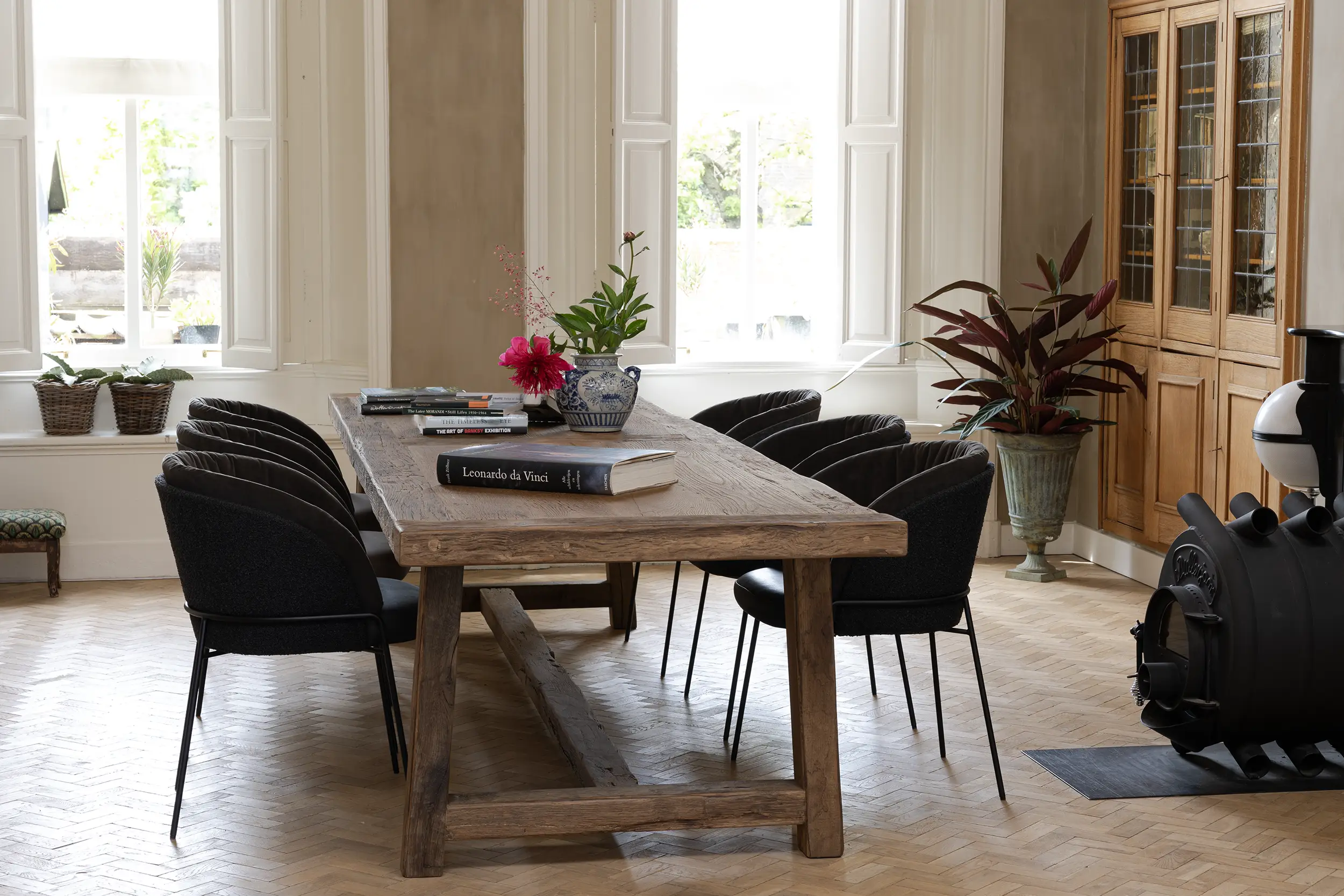 Z011-Salzburg-landelijke-eettafel-5 Landelijke eettafel van oud eikenhout op maat gemaakt