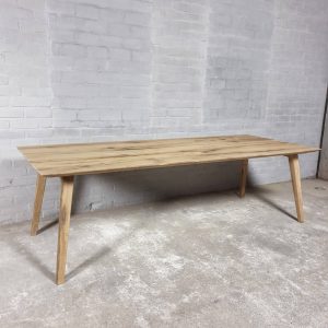 Vintage dining table - Nordic Retro table - Old oak