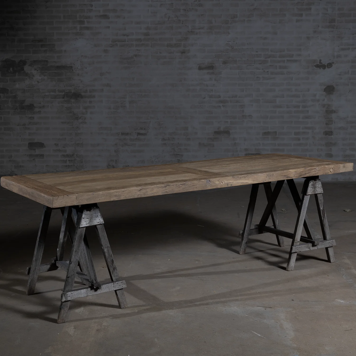 Top219 Los tafelblad van hergebruikt oud eikenhout header Eikenhouten tafelblad los verkrijgbaar