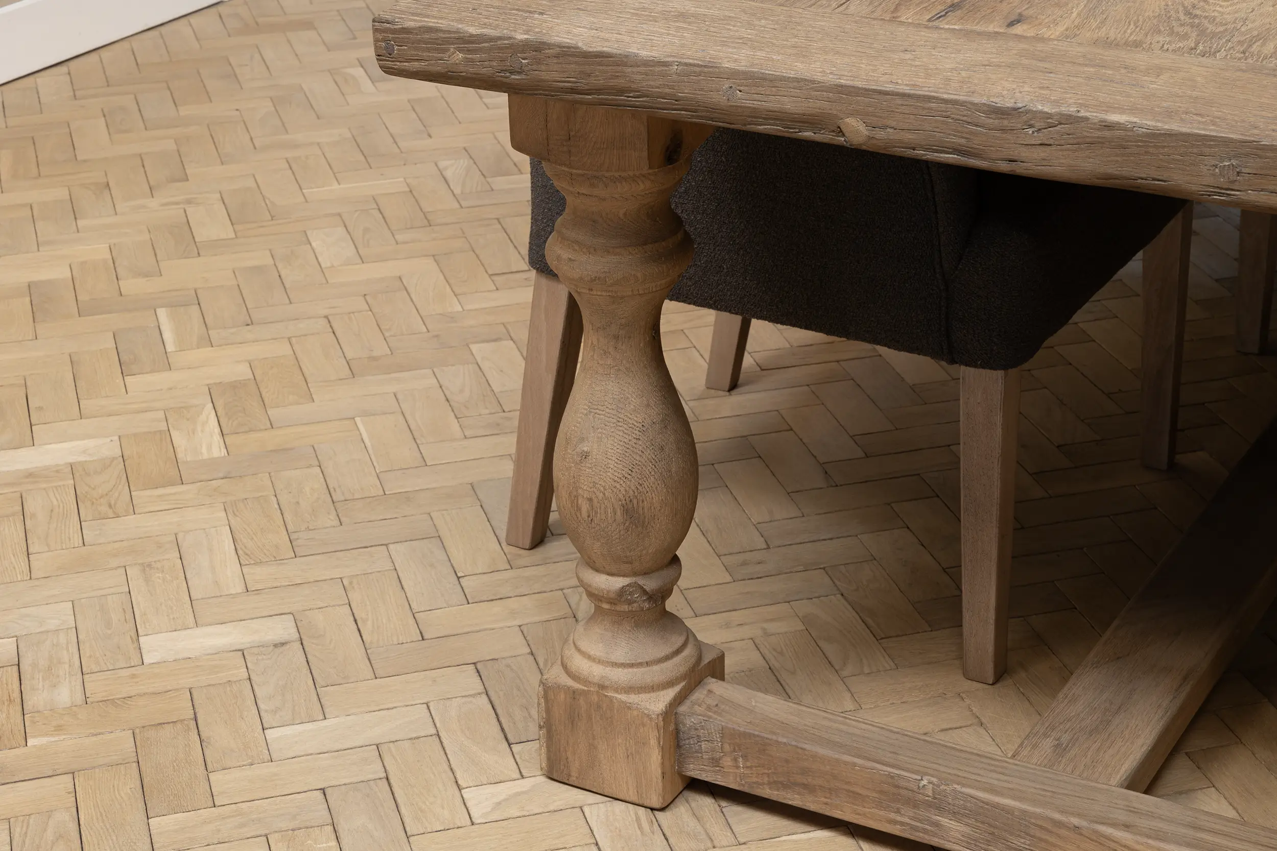 Table leg from the York monastery table